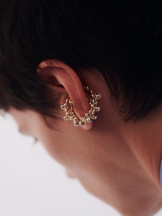 Chabaux CRISTAL BLOSSOM系列cristal耳挂 S/M（单个） 商品图3