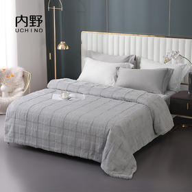 内野    兔兔绒多功能毛毯    HU-HY03T16