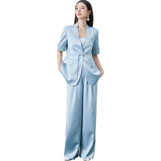 IWY/扶摇系列蓝色夏季新中式国风气质职业西装FYCP363 商品图4