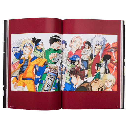 【中商原版】画集 UZUMAKI 岸本齐史画集 火影忍者首本画集 NARUTO 集英社 漩涡鸣人 宇智波佐助 日文原版画集 商品图6