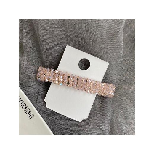 【9.9抢！后脑勺半扎合金一字夹】韩国发夹女后脑勺顶夹半扎发卡，一字夹横夹马尾弹簧夹灵动优雅好上手发饰头饰QQ 商品图5