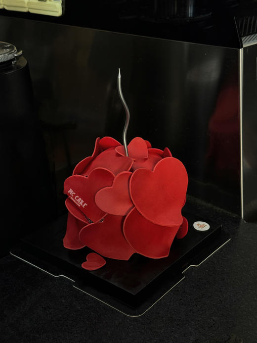 520红色爱心桃装饰款（蜡烛需要自行选择） 商品图0