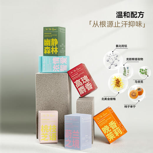 【拍一发三 香型随机不重香型】2024新版MoTheQueen摩安妃止汗小香珠30ml/瓶  夏天香起来 仙女仙气飘飘 商品图1