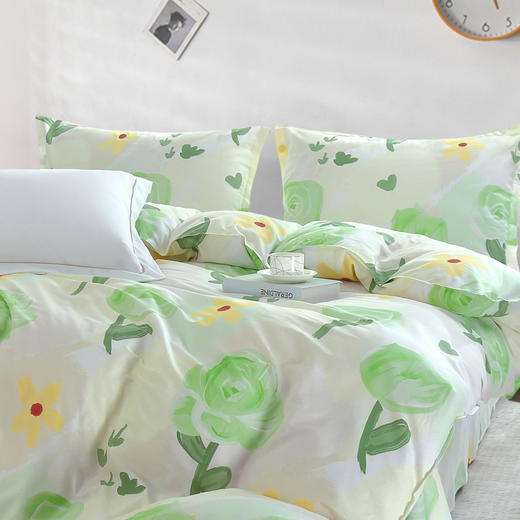 【紫韵家纺】紫韵 “锦簇”全棉斜纹四件套 ZY-TG1660 被套 200*230cm 商品图3