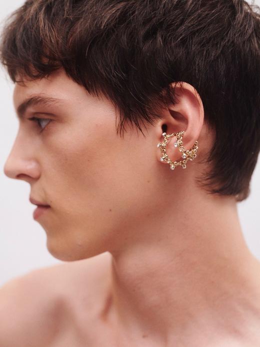 Chabaux CRISTAL BLOSSOM系列cristal耳挂 S/M（单个） 商品图4