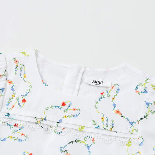 女童法式短袖连衣裙新款安奈儿童装实体店同款AG423868 商品图4