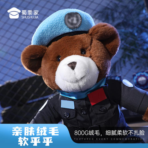 【实付满199送钥匙扣】【大壮维和款（可定制）】防暴维和小熊定制毛绒玩偶礼品礼物 商品图5