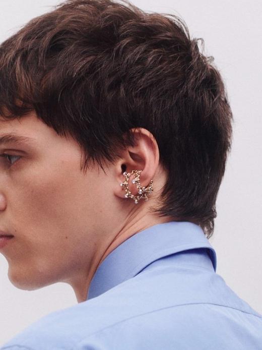 Chabaux CRISTAL BLOSSOM系列cristal耳挂 S/M（单个） 商品图7