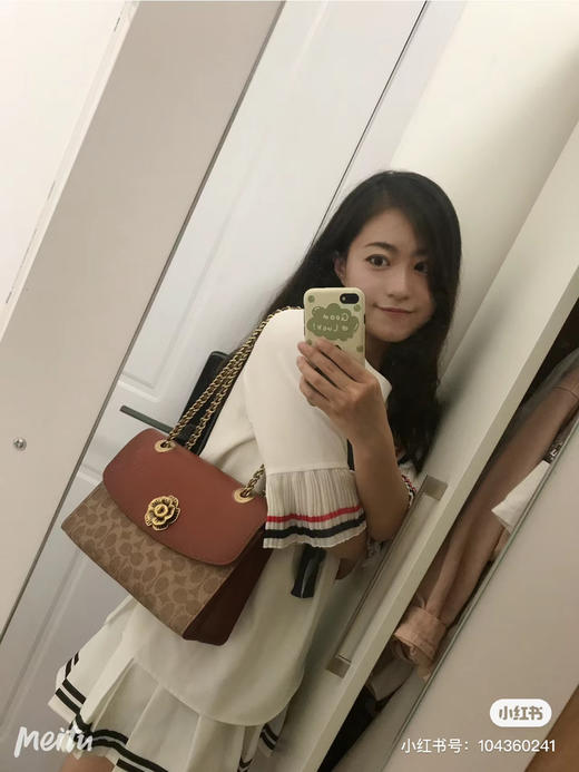 纯原 COACH 蔻驰30585山茶花Parker经典系列链条包 商品图6