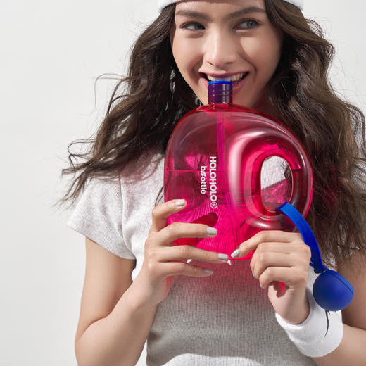 【乐刻甄选】HOLOHOLO 大容量tritan运动水壶明星同款 商品图0