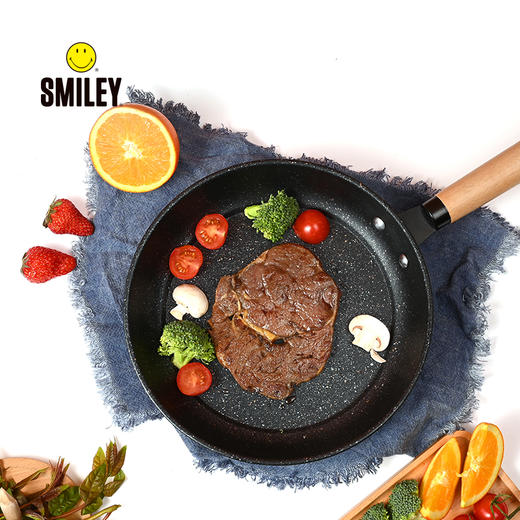 笑脸   达慕麦饭石煎锅   SY-JG2601 商品图1