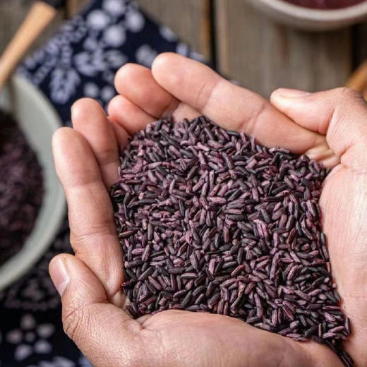 【买2送1，云南墨江特产紫米】优质好米，均匀饱满，营养可口！可以做：紫米露、紫米粽子、热奶宝紫米馅料、紫米饭团、紫米粥等端午好原料！真空包装新米粗粮五谷杂粮粥料 商品图2
