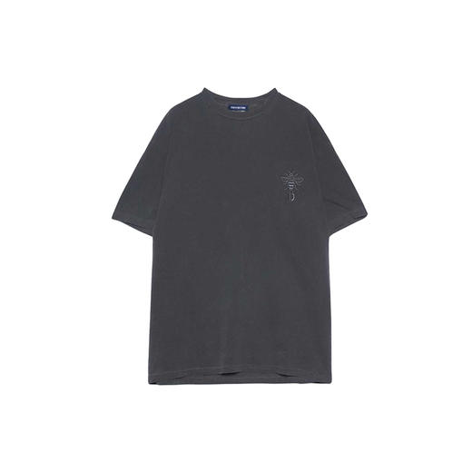 DUSTNATION DUSTBEE EMBROIDERY S/S TEE复古水洗圆领短袖刺绣T恤 商品图0