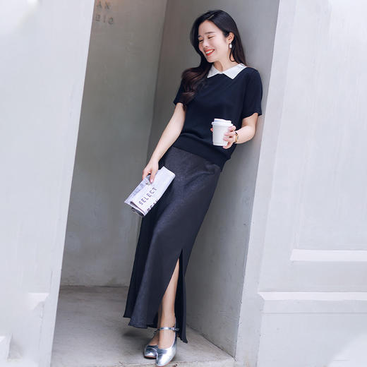 新国潮美学半身裙，小众别致独特，万能穿搭 商品图3