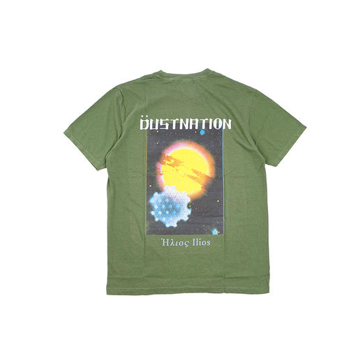 DUSTNATION ILIOS S/S TEE 复古水洗圆领短袖印花T恤 商品图1