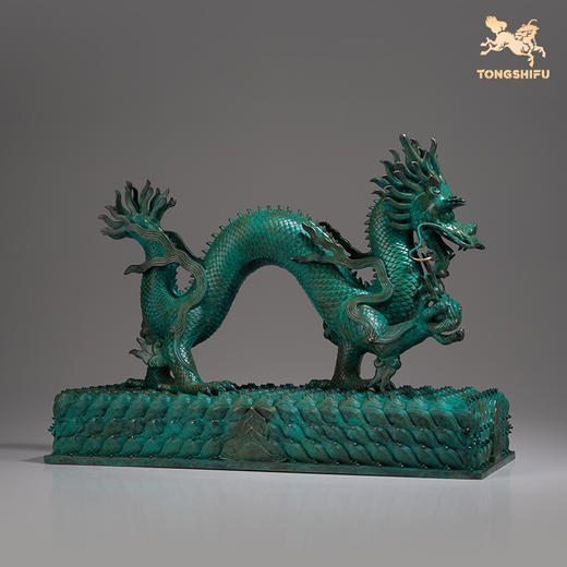 铜师傅《故宫祥龙(十周年纪念版)》桌面客厅家居装饰品龙年摆件 商品图1