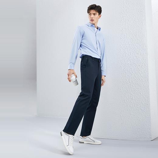 【含莫代尔】柒牌男士休闲裤2024春夏新品商务通勤上班直筒长裤子	126H71920 商品图3