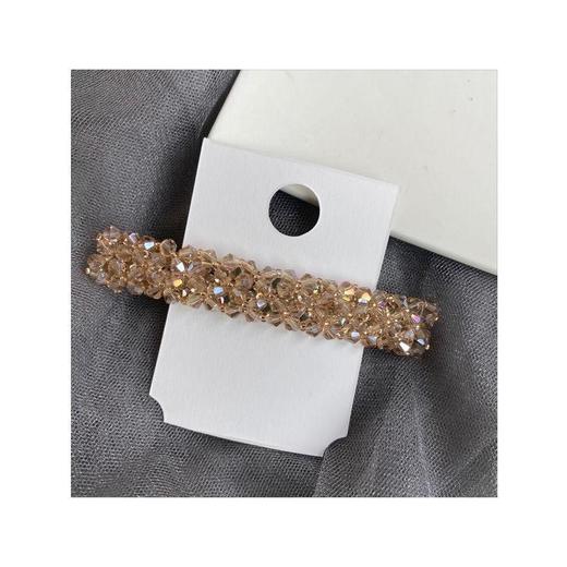 【9.9抢！后脑勺半扎合金一字夹】韩国发夹女后脑勺顶夹半扎发卡，一字夹横夹马尾弹簧夹灵动优雅好上手发饰头饰QQ 商品图10