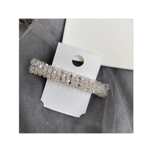 【9.9抢！后脑勺半扎合金一字夹】韩国发夹女后脑勺顶夹半扎发卡，一字夹横夹马尾弹簧夹灵动优雅好上手发饰头饰QQ 商品图8