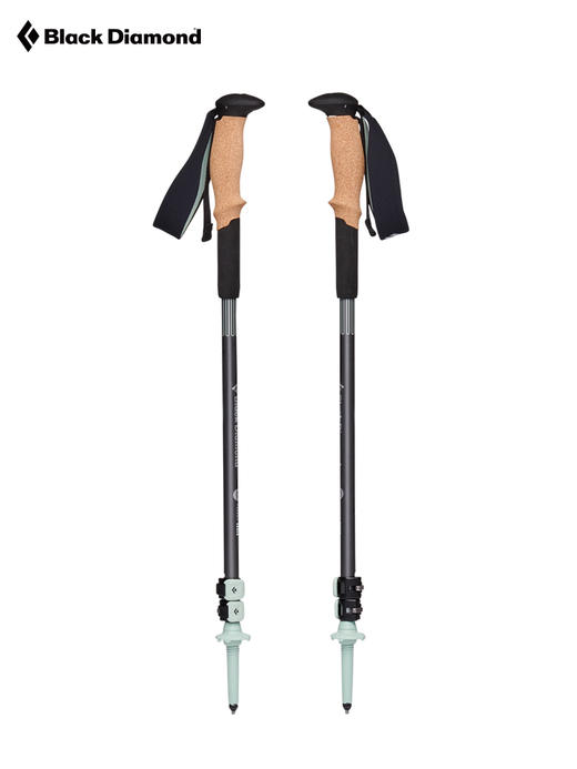 blackdiamond黑钻bd户外登山杖减震手杖徒步手杖可调伸缩杖110068 商品图3