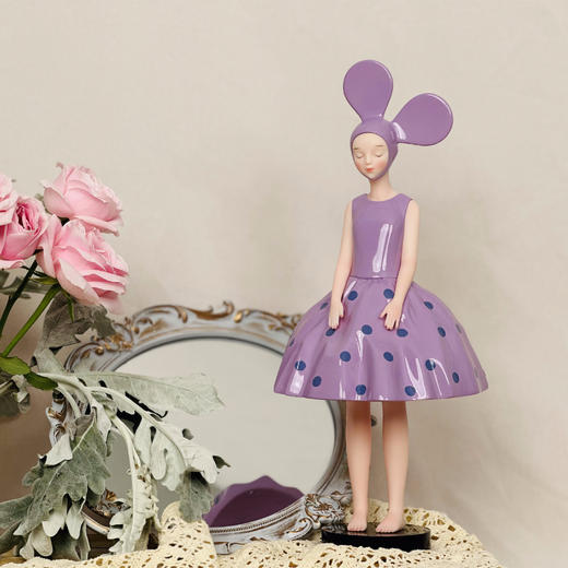 紫茎波点-然女孩-500版 商品图4