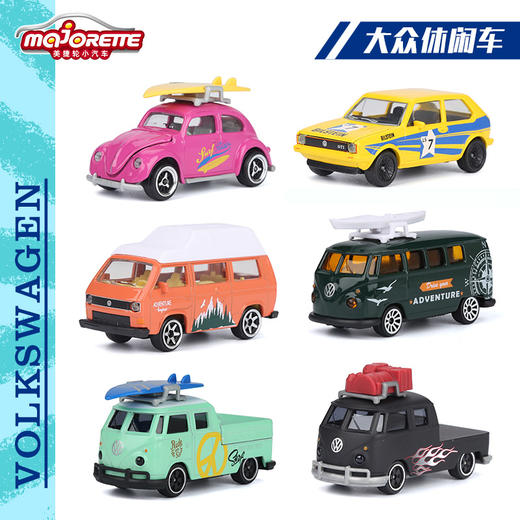Majorette 美捷轮 美捷轮-大众休闲车 单只装（颜色随机 介意慎拍！） 商品图1