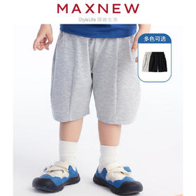 【短裤】 小童舒适亲肤棉润立体剪裁时尚五分裤 1N2334104