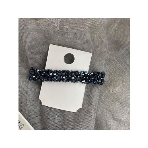 【9.9抢！后脑勺半扎合金一字夹】韩国发夹女后脑勺顶夹半扎发卡，一字夹横夹马尾弹簧夹灵动优雅好上手发饰头饰QQ 商品图6