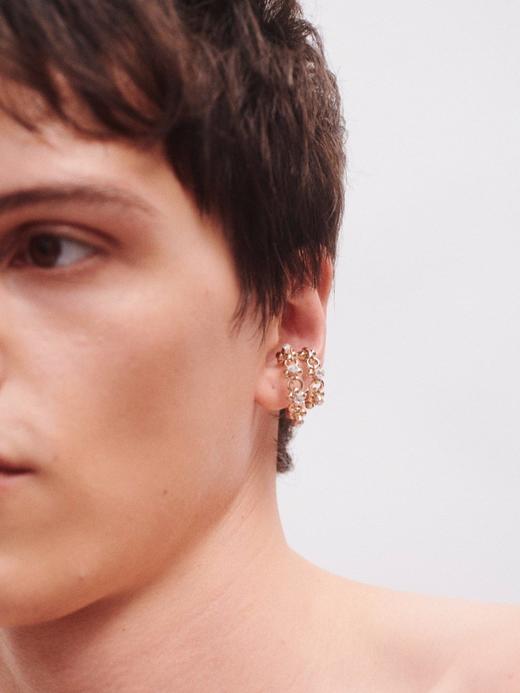 Chabaux CRISTAL BLOSSOM系列cristal耳挂 S/M（单个） 商品图5