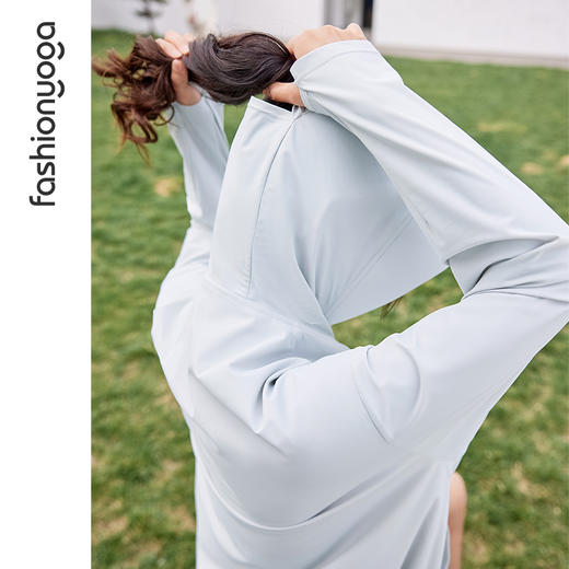 凡圣瑜伽简约宽松防晒外套F14805 商品图9