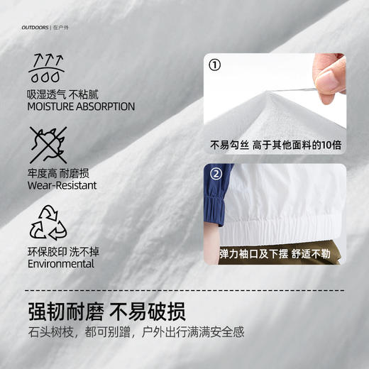  【抗撕裂防晒衣 UPF50+】儿童撞色口袋防晒服 PXW2401 商品图4