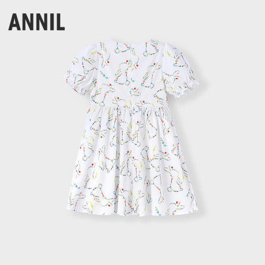 女童法式短袖连衣裙新款安奈儿童装实体店同款AG423868 商品图1