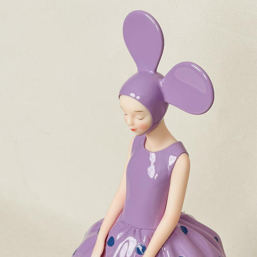 紫茎波点-然女孩-500版 商品图2