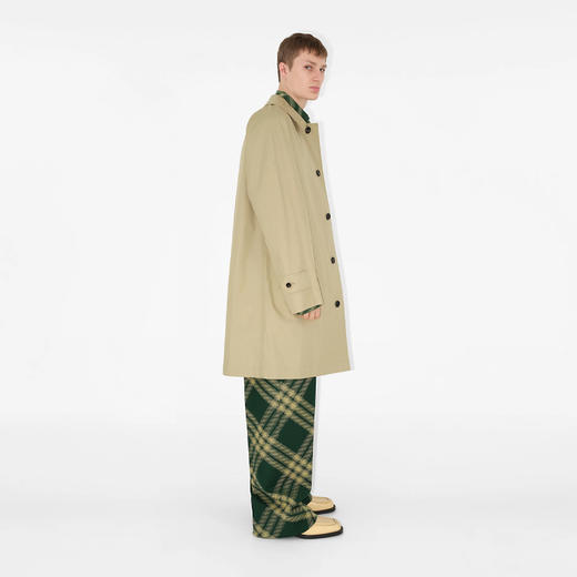 BURBERRY 巴宝莉 男士中长款嘎巴甸轻便风衣 卡其色 8080656 B7311 商品图2