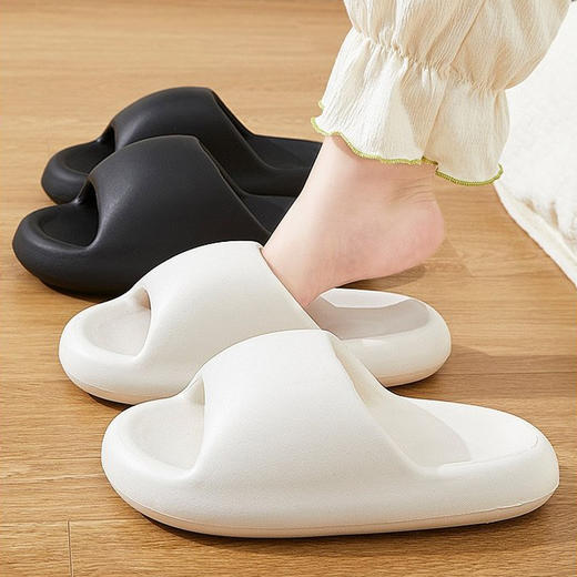 【超值两双装】宅小年 小胖子面包凉拖鞋 柔软舒适 5款可选 商品图1