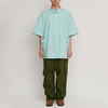 DIGAWEL Side pocket S/S shirt 超长棉侧口袋廓形短袖条纹衬衫 商品缩略图1