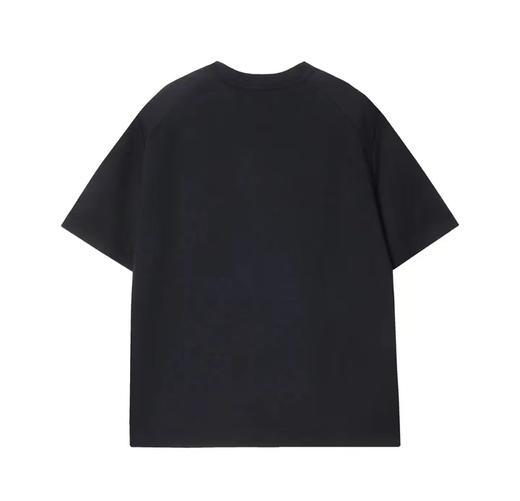 2326夏季新款金属字母拼接男士上衣时尚百搭圆领T恤简约宽松短袖 商品图1