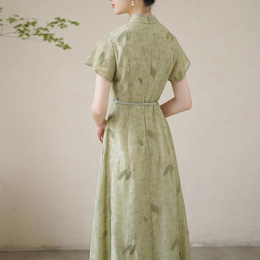 裁缝学苑AQ290新中式天丝连衣裙纸样女装长裙改良旗袍服装打板 商品图3