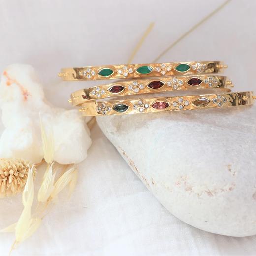 北京仓｜Leticia Ponti-Jonc Marquise-碧玺 手镯［法国设计师］ 商品图5