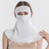 ASNz044真丝防晒面罩女士全脸防紫外线脸罩夏季敏感肌遮脸桑蚕丝口罩批发 商品缩略图3