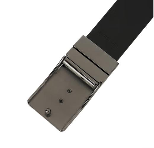 当季新品 ARMANI 阿玛尼 2024春夏新品 EA男士金属鹰标扳扣牛皮腰带皮带礼盒礼袋 黑色 Y4S623 YQ50X 81386 TU 商品图6