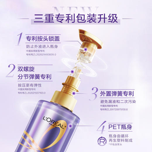 欧莱雅玻尿酸水光套包-洗发露440ml+润发乳440ml 商品图2