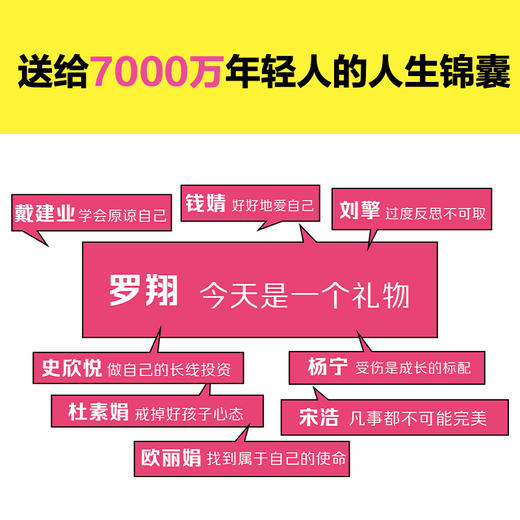 更重要的是过好今天 罗翔戴建业刘擎杜素娟宋浩钱婧给年轻人的建议 商品图3