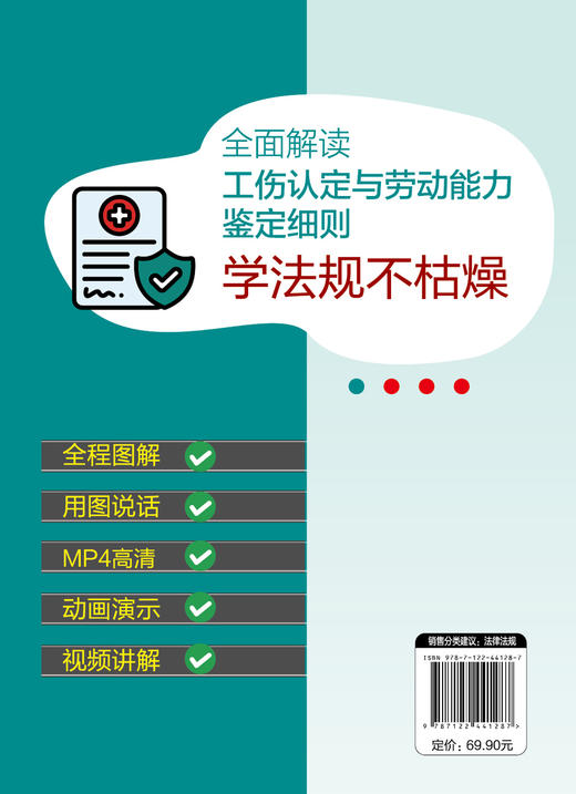 动画视频+全彩图解工伤保险法律法规 商品图1