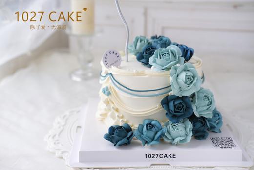 1027CAKE |    韩式裱花 蓝色系 商品图2