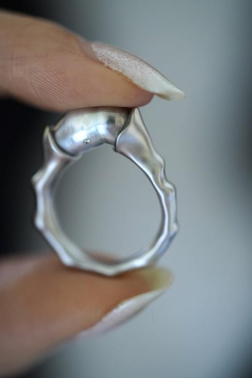 大溪地keshi戒指「竹外」 商品图3