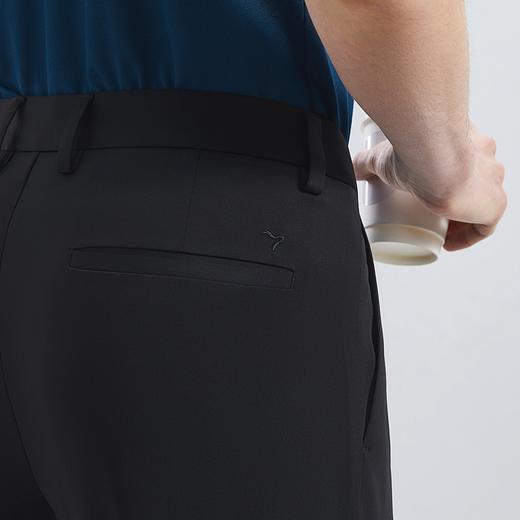 【高弹针织】柒牌休闲长裤男2024春夏新款商务男士直筒针织男裤子	126H71910 商品图3