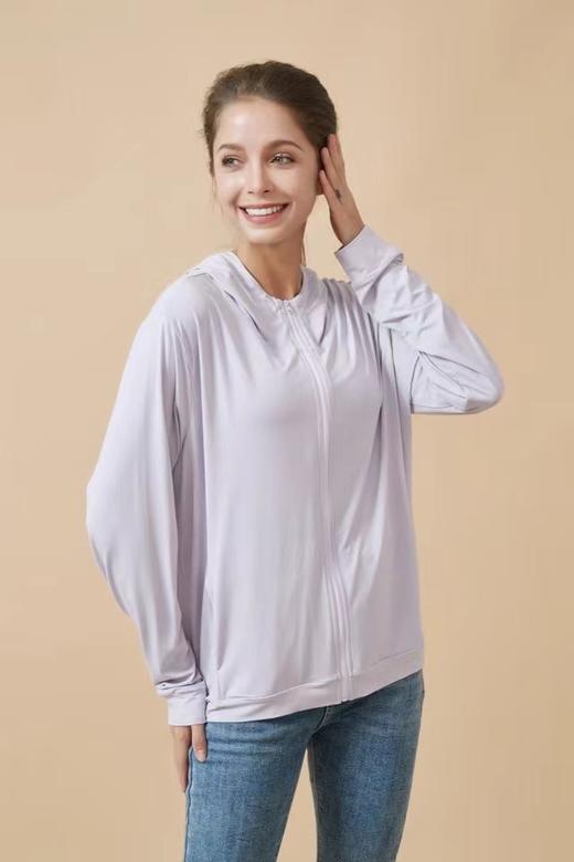 LS竹纤维女带帽防晒衣6605 商品图3