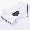 ARMANI 阿玛尼 2024春夏新品 EA男士鹰标图案短袖POLO衫 520礼物  8N1FB4 1JPTZ 0100 商品缩略图1