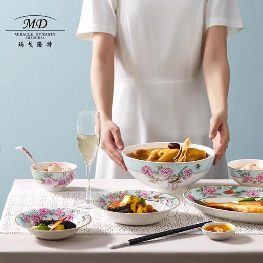 【春上新】10楼玛戈隆特 32头餐具中国花园【6人份】吊牌价：2999元 活动价：1699元 商品图1